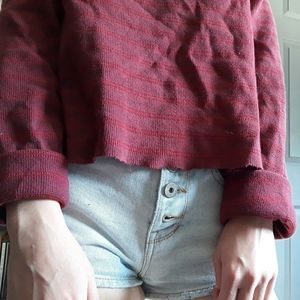 Burgundy Longsleeve Shirt